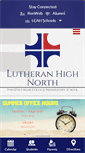 Mobile Screenshot of lutheranhighnorth.org
